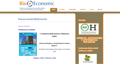 Desktop Screenshot of bioeconomic.es